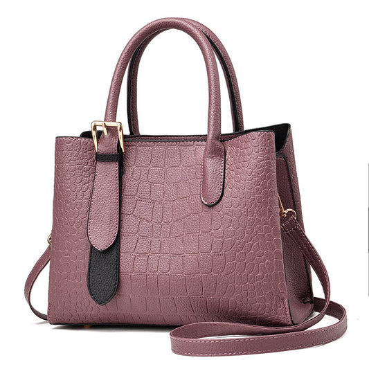 2026 winter trendy fashion european and american retro style women's embossed shoulder bag crossbody bag tote - dropshipping available