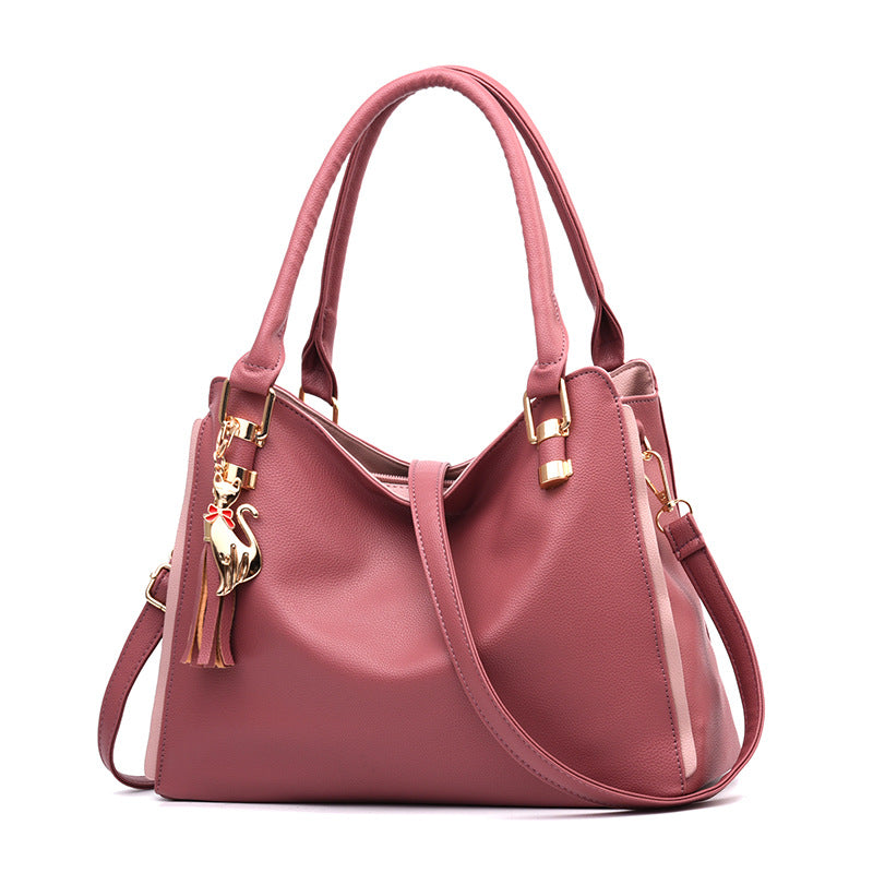 2024 spring new arrival: large capacity, stylish, chic, and luxurious women's bag - european and american trendy soft leather mom bag - dropshipping available