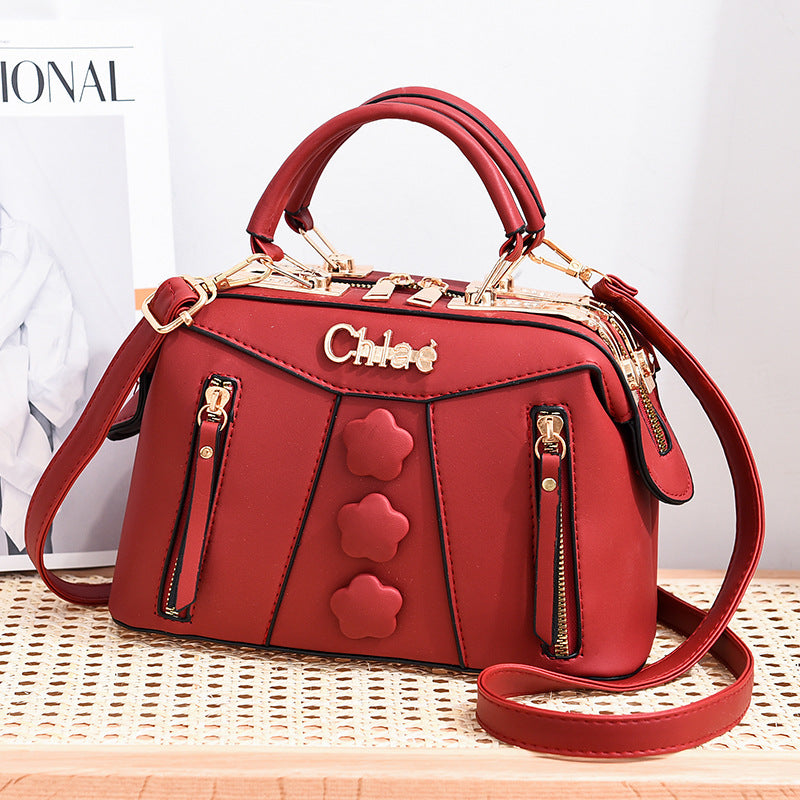 2026 trendy bag new european and american fashion large bag personalized design western style sweet shoulder tote square bag - dropshipping available