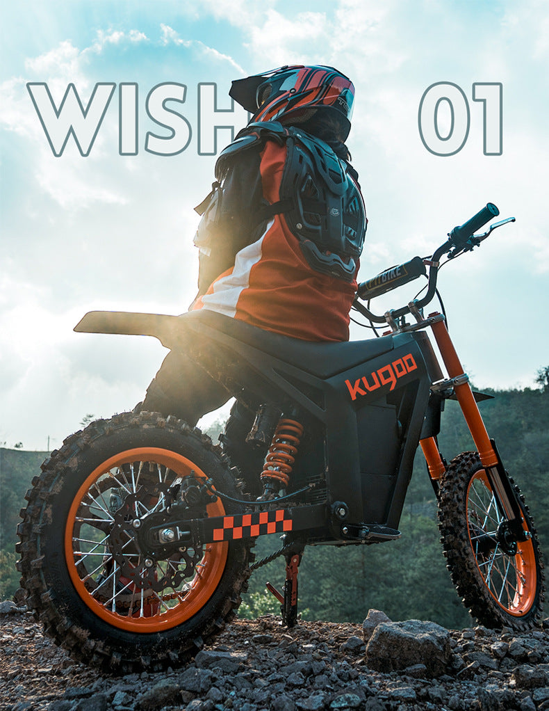 48V21AH3000W high-power high-speed two-wheeled youth electric off-road motorcycle