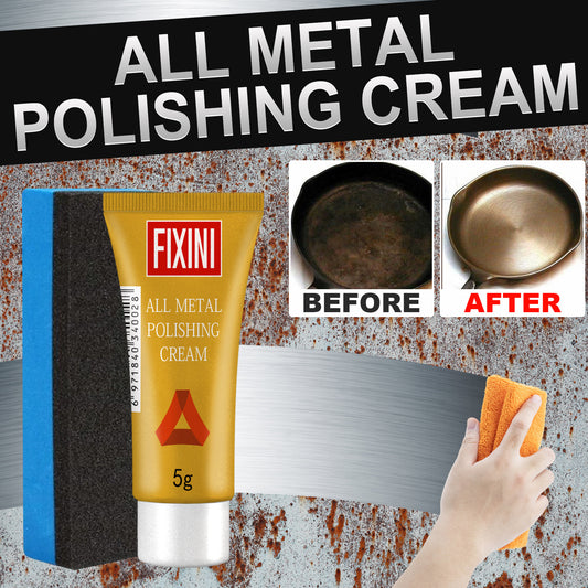 Jue-Fish Metal polishing paste Copper tire rust removal polishing Kitchen metal polishing Multifunctional cleaning and care paste