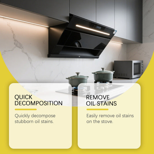 Jakehoe oil spray, household kitchen stove range hood cleaning oil dirt daily maintenance spray