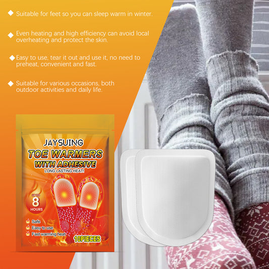 Jaysuing portable foot warmer, portable disposable warm, carry winter cold-proof foot warmer