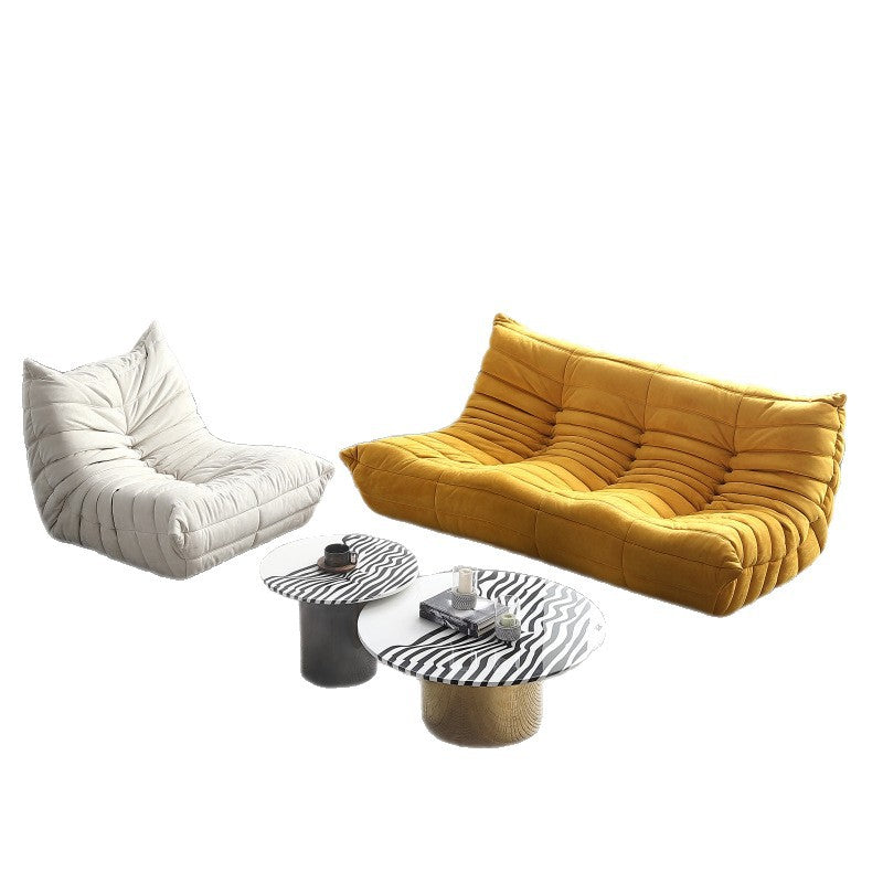 Caterpillar lazy compression sofa living room can sleep and lie down balcony bedroom single and double home casual italian normcore