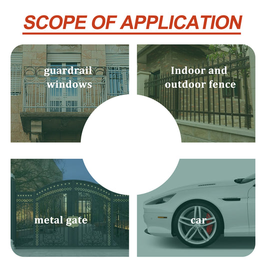 Jue-Fish multi-purpose anti-rust paint, metal anti-rust paint, anti-corrosion and anti-rust paint, radiator refurbished paint