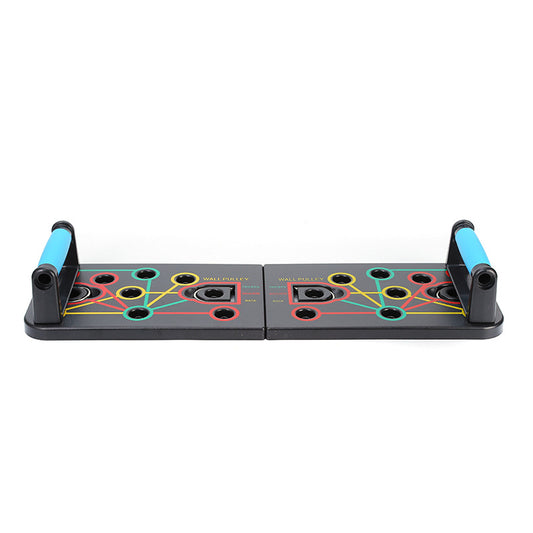 Cross-border multifunctional abdominal push-up board fitness board stand home exercise chest and abdominal muscle fitness equipment set