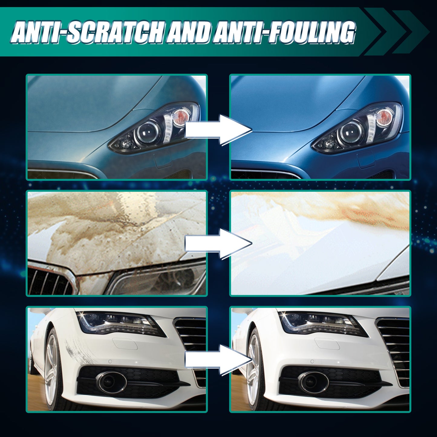 Jaysuing car coating spray, car maintenance glazing dustproof and anti-fouling liquid glass sealing coating agent