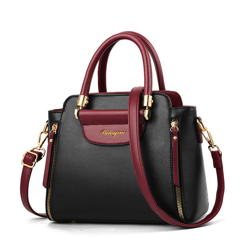Women's bag 2026 winter new trendy fashion large capacity handbag mom bag simple casual shoulder crossbody bag