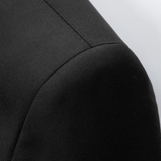 2026 autumn men's casual business dress youth fashion stand-up collar suit stand-up collar Mao suit