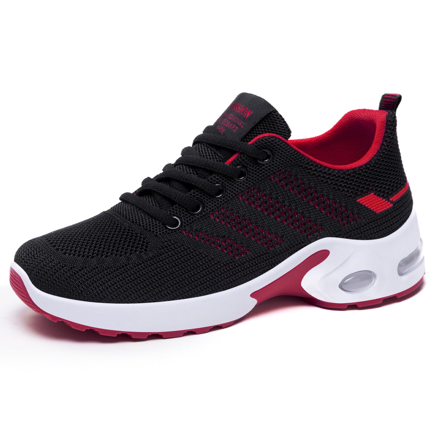 Women's athletic shoes, small-batch custom manufacturing, cross-border shoes, air-cushioned soft-soled running shoes, fly-knit breathable mesh shoes