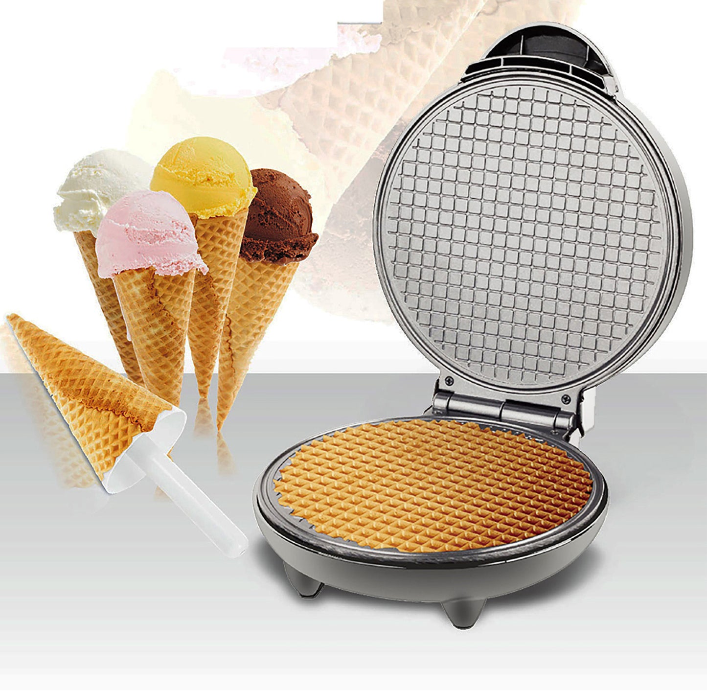 Cross-border for homebreakfast egg roll machine ice cream roll machine electric pancake machine ice cream skin spring roll machine