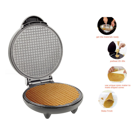 Cross-border for homebreakfast egg roll machine ice cream roll machine electric pancake machine ice cream skin spring roll machine