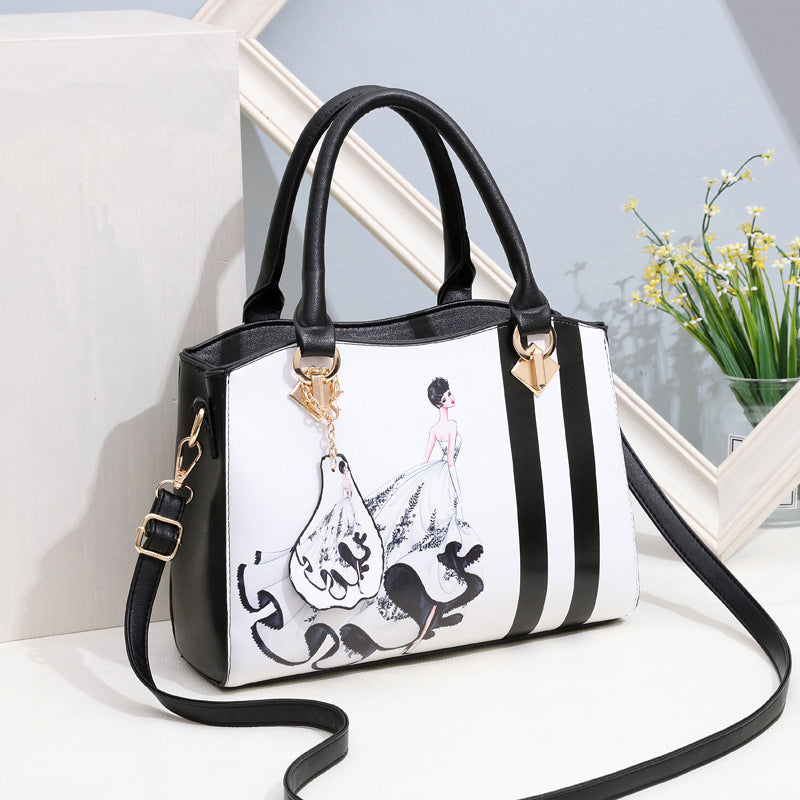 Women's bag 2026 new bag women's k-style hair-stylingsweetfashion women's bag crossbody shoulder satchel bag one piece dropshipping