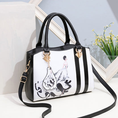 Women's bag 2026 new bag women's k-style hair-stylingsweetfashion women's bag crossbody shoulder satchel bag one piece dropshipping