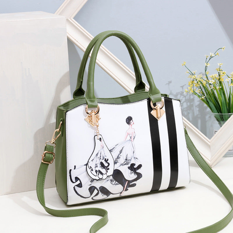 Women's bag 2026 new bag women's k-style hair-stylingsweetfashion women's bag crossbody shoulder satchel bag one piece dropshipping