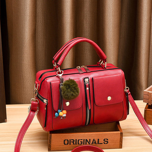 Women's handbags 2026 new collection: fashionable tote bags, shoulder bags, european and american trendy pu leather pillow bags, crossbody bags - dropshipping available