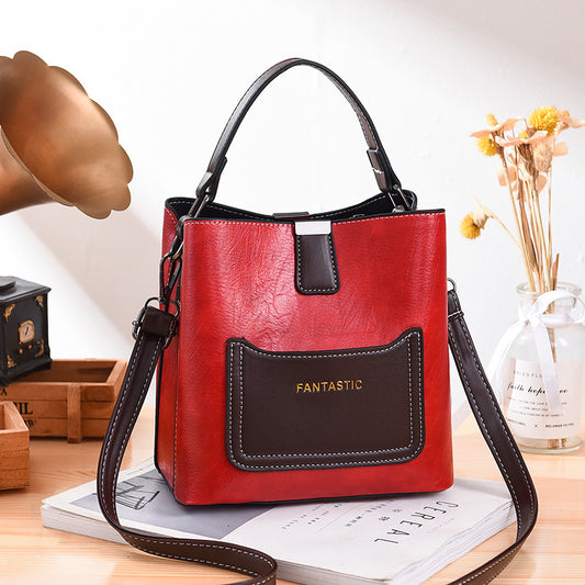 Dropshipping 2026 new korean style cute crossbody shoulder bag fashionable large capacity women's bag simple foreign trade wholesale