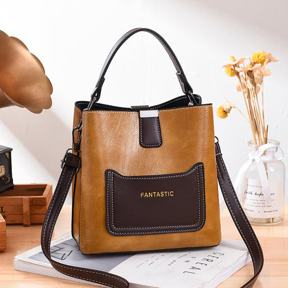 Dropshipping 2026 new korean style cute crossbody shoulder bag fashionable large capacity women's bag simple foreign trade wholesale