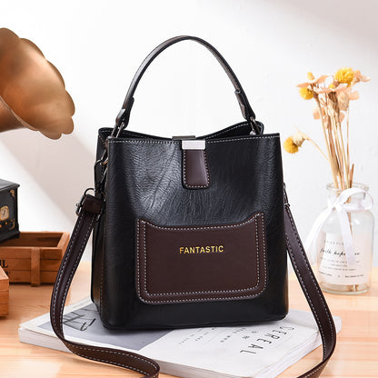 Dropshipping 2026 new korean style cute crossbody shoulder bag fashionable large capacity women's bag simple foreign trade wholesale