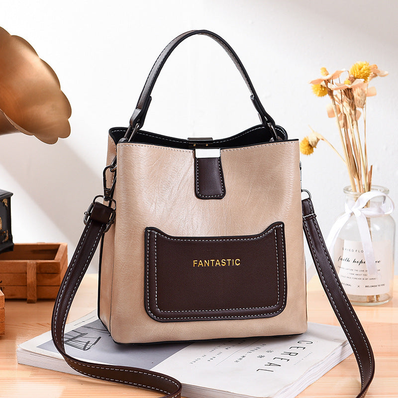 Dropshipping 2026 new korean style cute crossbody shoulder bag fashionable large capacity women's bag simple foreign trade wholesale