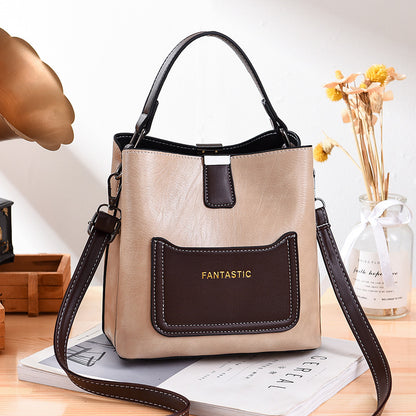 Dropshipping 2026 new korean style cute crossbody shoulder bag fashionable large capacity women's bag simple foreign trade wholesale