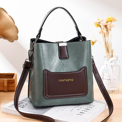 Dropshipping 2026 new korean style cute crossbody shoulder bag fashionable large capacity women's bag simple foreign trade wholesale