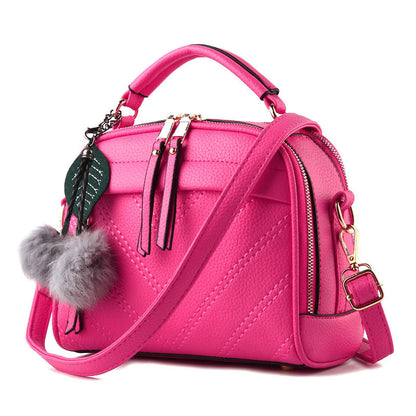 Women's medium bag 2026 spring new trendy korean style fresh fashion shoulder crossbody small square bag - dropshipping available