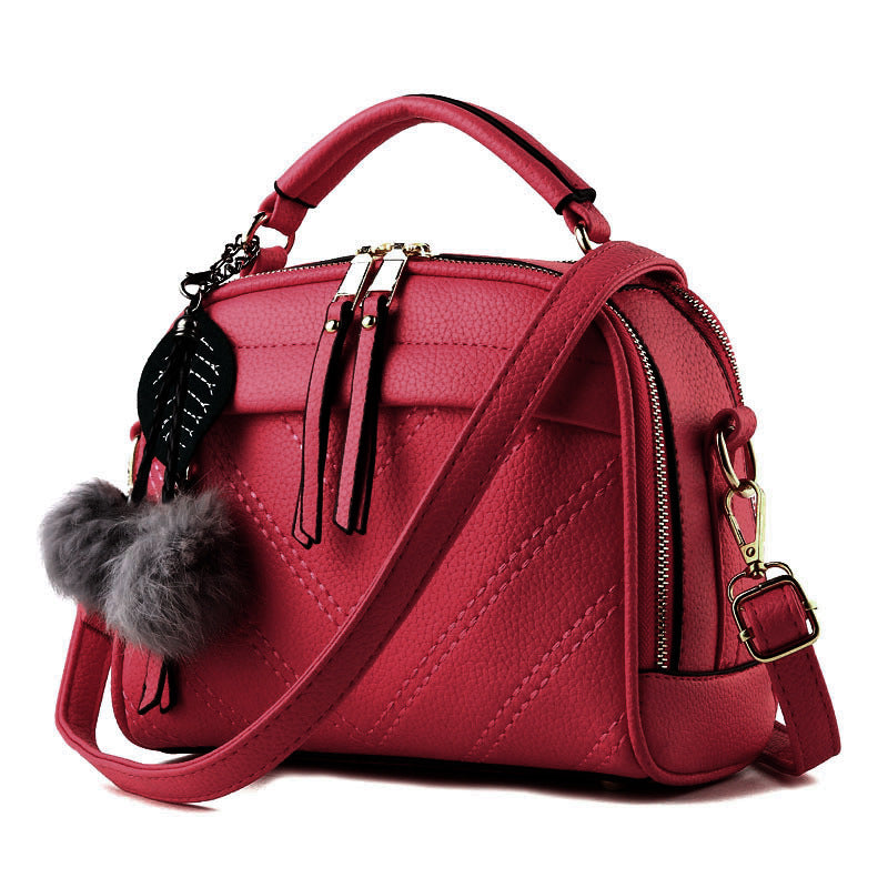 Women's medium bag 2026 spring new trendy korean style fresh fashion shoulder crossbody small square bag - dropshipping available