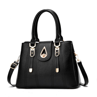 Large bag 2026 new fashion simple women's korean style bag shoulder crossbody bag ladies large capacity tote bag