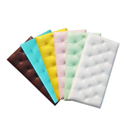 Soft-wrapped wall sticker self-adhesive 3d three-dimensional tatami bedside TV background wall bedroom living room kindergarten thickened wallpaper