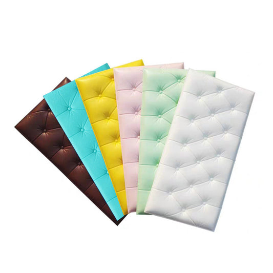 Soft-wrapped wall sticker self-adhesive 3d three-dimensional tatami bedside TV background wall bedroom living room kindergarten thickened wallpaper