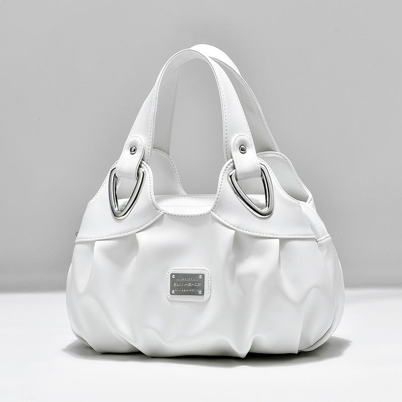 2026 new european and american fashion trendy women's multi-color minimalist tote bag soft vegetable basket bag - dropshipping available