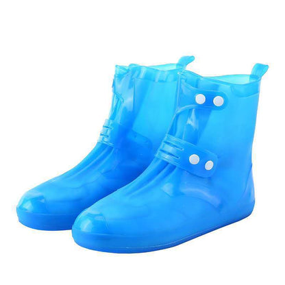 Non-slip silicone shoe cover, middle tube thickened, wear-resistant, waterproof and rainproof, outdoor fashion, daily protection is convenient, practical and comfortable