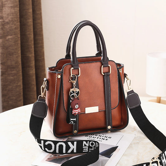 Korean style mini square bag 2026 new arrival: chic, retro, and minimalist women's shoulder/crossbody/tote bag - dropshipping available