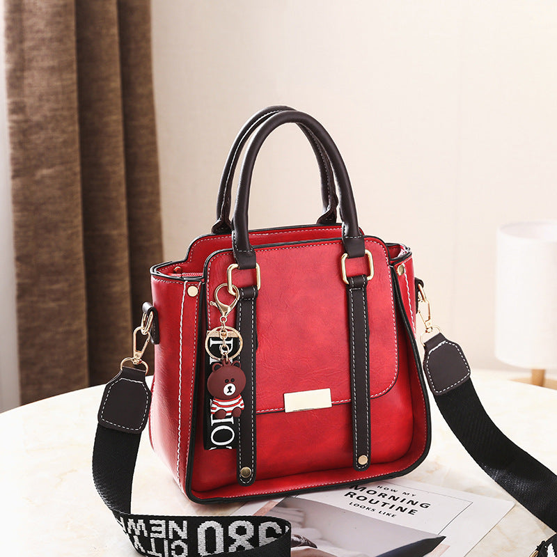 Korean style mini square bag 2026 new arrival: chic, retro, and minimalist women's shoulder/crossbody/tote bag - dropshipping available