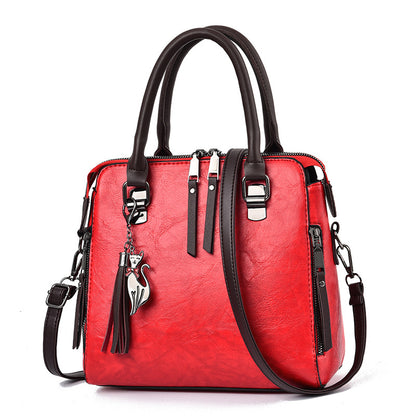 Hot-selling bags, 2026 new arrivals: women's handbags, totes, shoulder bags, crossbody bags. korean style, trendy tassel design. dropshipping available for agents