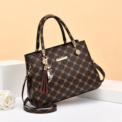 Export women's bag 2026new arrivaltrendyfashion pendant decoration women's bag shoulder crossbody satchel bag one piece dropshipping