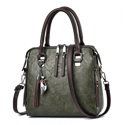 Hot-selling bags, 2026 new arrivals: women's handbags, totes, shoulder bags, crossbody bags. korean style, trendy tassel design. dropshipping available for agents