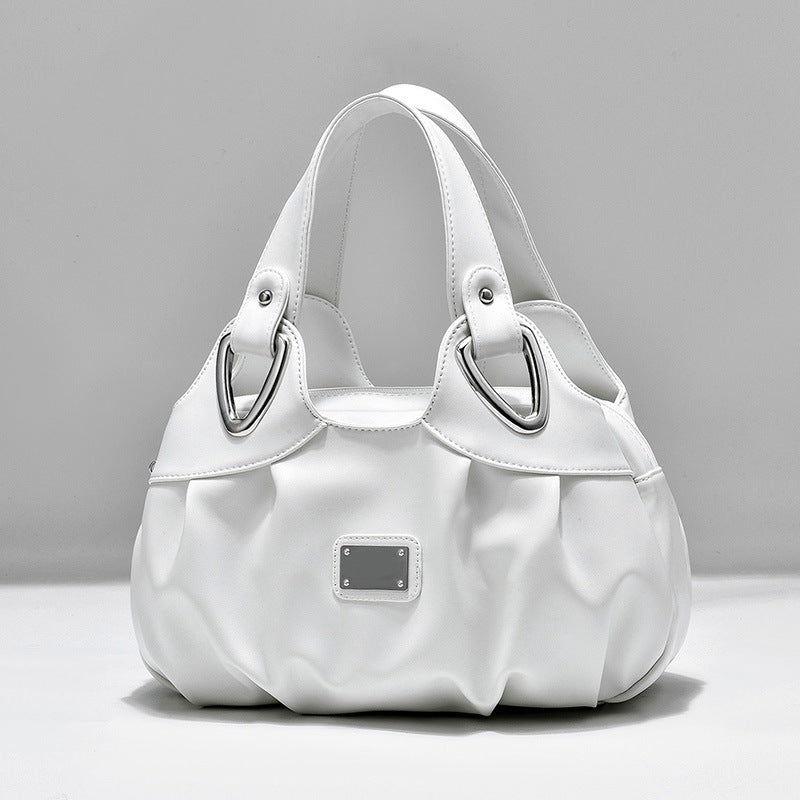 2026 spring new arrivals: trendy soft-touch minimalist shoulder bag - large capacity tote bag for moms - dropshipping available