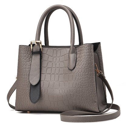 2026 winter trendy fashion european and american retro style women's embossed shoulder bag crossbody bag tote - dropshipping available