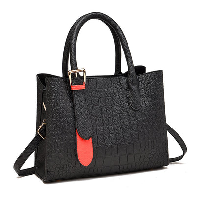 2026 winter trendy fashion european and american retro style women's embossed shoulder bag crossbody bag tote - dropshipping available