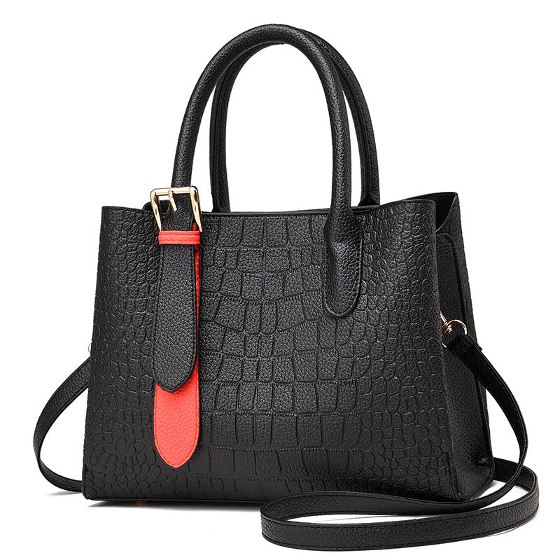 2026 winter trendy fashion european and american retro style women's embossed shoulder bag crossbody bag tote - dropshipping available