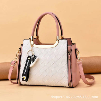 2026 winter minimalist chic woven pattern fashionable trendy pendant new handbag shoulder bag crossbody bag - dropshipping available