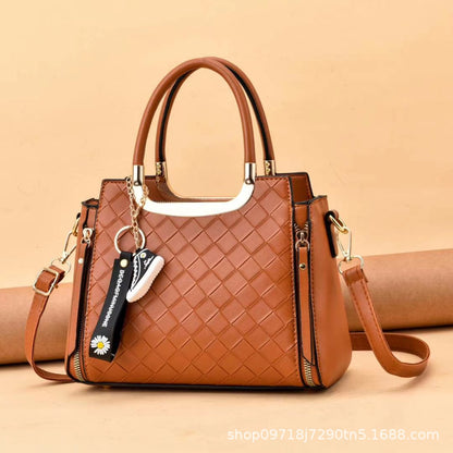 2026 winter minimalist chic woven pattern fashionable trendy pendant new handbag shoulder bag crossbody bag - dropshipping available