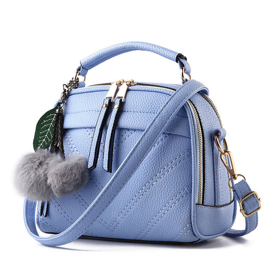 Women's medium bag 2026 spring new trendy korean style fresh fashion shoulder crossbody small square bag - dropshipping available