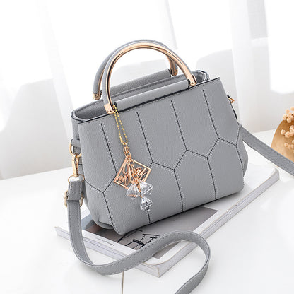 2026 chic new shoulder bag tote embroidered korean style casual women's bag crossbody small square bag - dropshipping available