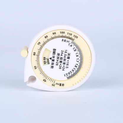 BMI Waist Measure Double Function Health Measure Body Mass Index Tape Measure Water Drop Gift Tape Measure Printable Advertising