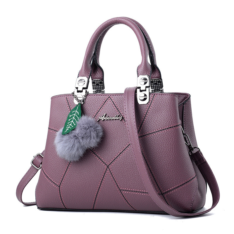 2026 new fashion middle-aged women's bag, mom bag, exquisite embroidered shoulder bag, korean style handbag - dropshipping available