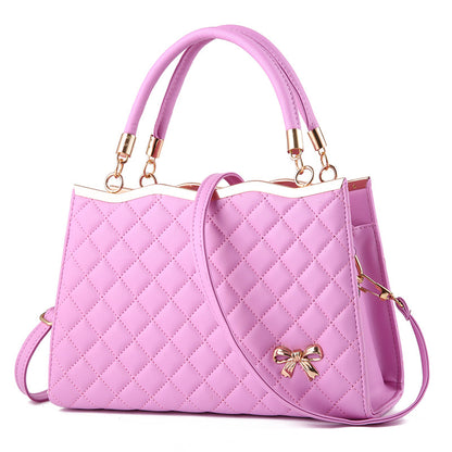 Women's bag 2026: stylish new handbag - ladies' bowknot fashion sports crossbody shoulder tote - dropshipping available