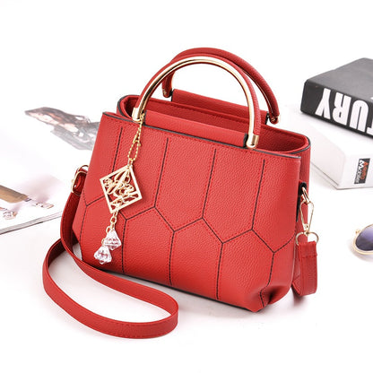 2026 chic new shoulder bag tote embroidered korean style casual women's bag crossbody small square bag - dropshipping available